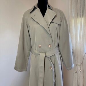 Julia Klein Vintage Trench Coat, Size 10